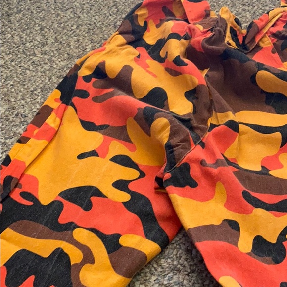 Orange camo pants - Picture 6 of 6
